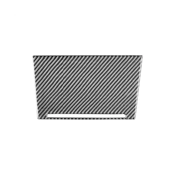 Накладка на панель переднего ящика для хранения, декоративная наклейка из углеродного волокна для аксессуаров A7 2015-2020 гг.