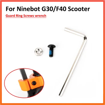 Винты С Защитным Кольцом для Ninebot G30 G30L F40 F30 Гаечный Ключ Для Электрического Скутера, Запасные Части для Гаек и Винтовых Фитингов