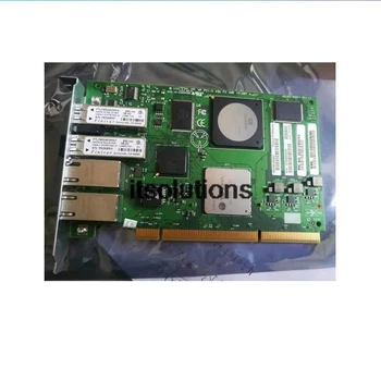 Для HP AD222A, AD222-60001, 4 Гб PCI-E FC, двухпортовая карта HBA, маленькая компьютерная карта Fibre Channel