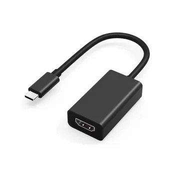 Совместимый с Type C по HDMI видеокабель USB C по HDMI, совместимый с HD TV, адаптер для дисплея USB3.1 Преобразователь 4K 60Hz