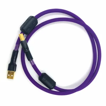 Hifi 7N OCC Монокристаллический Медный кабель USB DAC A-B Цифровой аудиокабель USB 2.0 Type A-B.