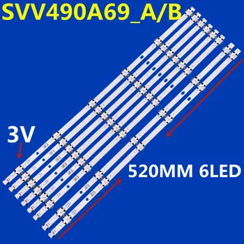 Светодиодная лента SVV490A69 VES490UNYL-2D-N01 VES490QNYS-2D-N02 17DB49V17C LT-49C890 TX-49FX352B TX-49GS550B LC490DUY SH A1 LSC490FN02