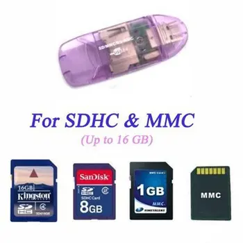 3000 шт. Высокоскоростной адаптер для чтения карт памяти mini Micro SD T-Flash TF SDHC USB 2.0 с двойной крышкой