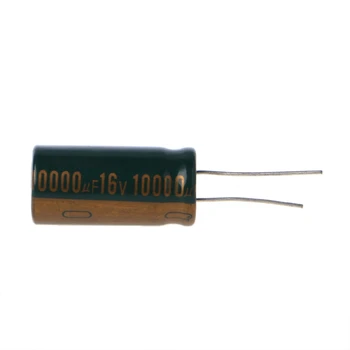 Электролитический радиальный конденсатор емкостью 16 В 10000 мкФ с высокой частотой и низким ESR