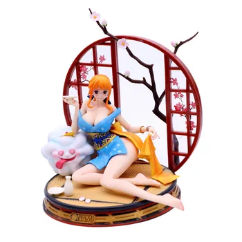 НОВЫЙ 26 см Аниме One Piece Aurora Национальный Ветер нами GK Статуя ПВХ Фигурка Большой Размер Коллекция Модель Игрушки Кукла Подарок