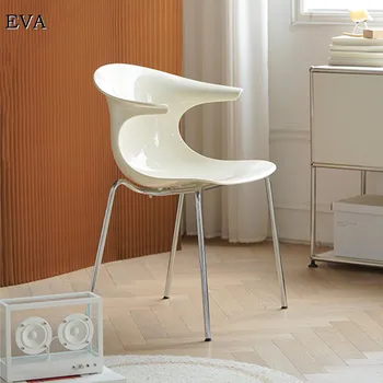 Скандинавское дизайнерское кресло, офисное кресло, Акриловое обеденное кресло, современное простое кресло для отдыха, кресло для гостиной, мебель для дома, кресло