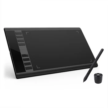 Ugee M708 Модернизированный графический планшет для рисования 10 * 6 дюймов 8192 уровней чувствительности к нажатию Графический планшет для рисования
