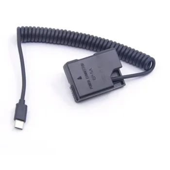 PD USB C EN-EL14a EP-5A Фиктивный Аккумулятор Power Bank Кабель-Адаптер Для Nikon D3100 D3200 D3300 D3400 D3500 D5100 D5200 D5300 D5500