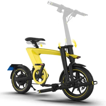 Европа США Склад Дешевый Новый Электровелосипед 14 дюймов со средним приводом 48 В 400 Вт Дальнобойный Электрический электровелосипед для взрослых Электрический велосипед