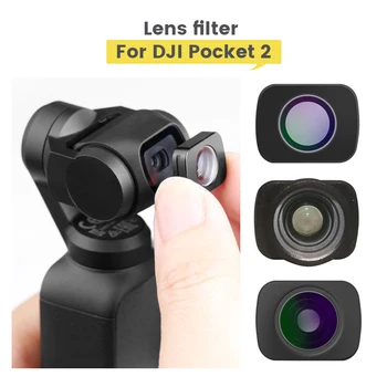 Широкоугольный Фильтр для камеры DJI Pocket 2 Macro Fisheye Lens Filter Для DJI Osmo Pocket/Карманные Аксессуары для Ручного Кардана Pocket 2