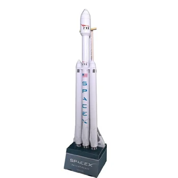 3D 42 см 1: 160 Сверхпрочная ракета SpaceX Falcon Бумажная модель Головоломка Ручной работы DIY Космическая модель Карта Строительные наборы Оружие Огнестрельное оружие