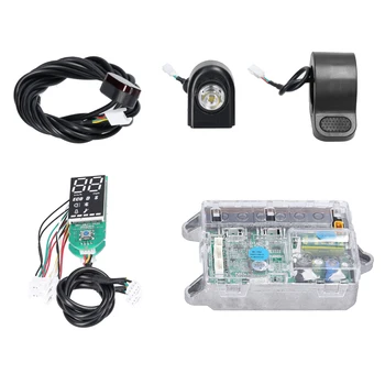 Контроллер материнской платы электрического скутера, цифровой дисплей BT с акселератором, передняя и задняя подсветка, совместимость с M365 / PRO