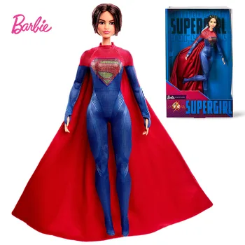 Предпродажная оригинальная новая кукла Супергерл Барби, коллекционная кукла из флэш-фильма Hkg13, коллекция игрушек для девочек в подарок