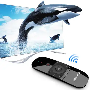 Беспроводная клавиатура W1 2.4G Air Mouse Smart Remote Control для Android TV Box PC