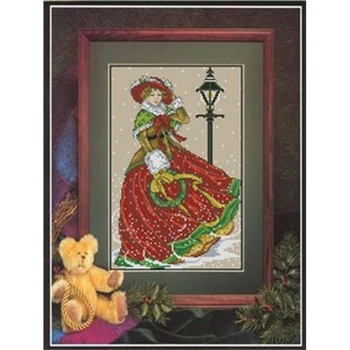 3838 Набор Для Вышивания Крестиком Продвижение Рождественских Товаров Homfun Stich DIY Craft Вышивка Тканью Набор Ниток Хобби Для Взрослых