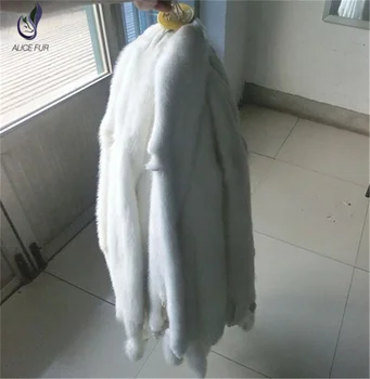 Эко Дубленые Шкурки из натурального меха норки для изготовления шарфа Зимний аксессуар