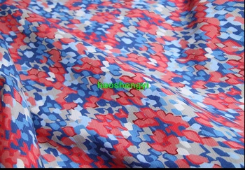 Импортируемая из Великобритании натуральная высококачественная модная льняная ткань с эластичным принтом
