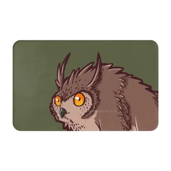Owlbear Удобный дверной коврик Коврик для ног Owlbear Животное Монстр Фантастический мультфильм