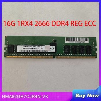 1 ШТ 16G 1RX4 2666 DDR4 REG ECC Для Серверной памяти SKhynix HMA82GR7CJR4N-VK