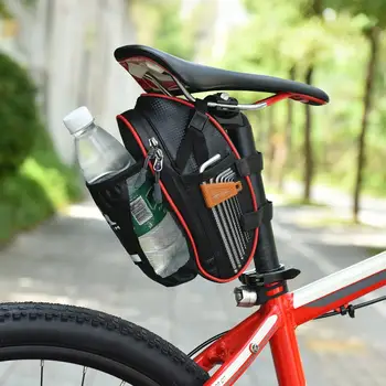 Держатель для велосипедного телефона, экологически чистая Светоотражающая застежка-молния, Аксессуары для велоспорта, Велосипедная Седельная сумка, сумка для велосипедной бутылки