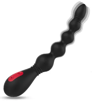 Анальная пробка, Вибратор, Игрушка для мастурбации пары, USB Перезаряжаемый Вибратор G Spot, Женский гей-Массажер, Секс-игрушки