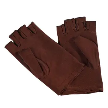 1 Пара Практичных Удобных на Ощупь Быстросохнущих Перчаток для Маникюра, Защищающих Руки от ультрафиолета, Принадлежности для ногтей