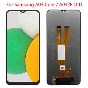 Для Samsung Galaxy A03 Core A032 A032F A032M ЖК-дисплей С Сенсорным Экраном и Цифровым Преобразователем В Сборе С Рамкой