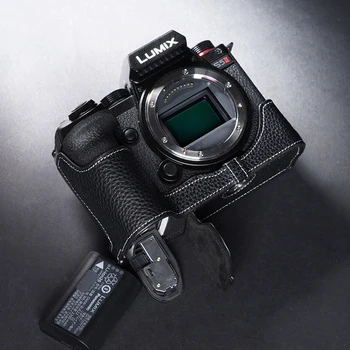Новая Фотокамера Ручной работы Из натуральной воловьей кожи, Сумка Для тела, Чехол для LUMIX DC-S5 ii S5M2, Защитный чехол, основание коробки
