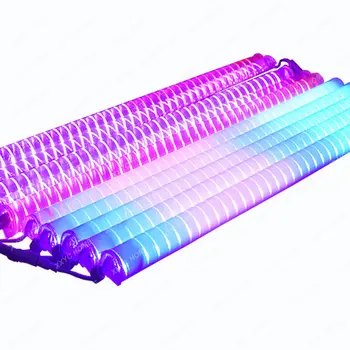 DMX512 RGB LED Neon Bar 0.5m 1m dc24V LED Digital Tube /Светодиодная Трубка Водонепроницаемые Наружные Трубы Для Украшения Здания