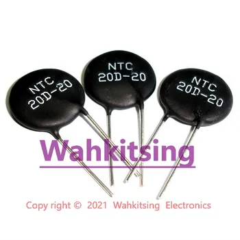 10 ШТ Терморезистор NTC20D-20 DIP-2 Терморезистор NTC 20D-20, термисторный датчик температуры