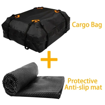 Водонепроницаемая сумка для крыши автомобиля Сверхпрочная сумка для крыши Багажник на крышу большой емкости для дорожной сумки