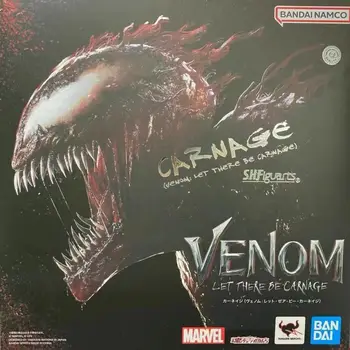 Оригинальный BANDAI S.H.Figuarts Venom: Let There Be Carnage В наличии В Коллекции Аниме Фигурки Модель Игрушки