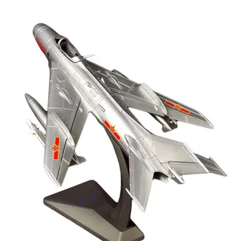 Литая под давлением модель истребителя J-6 в масштабе 1/72 из сплава, имитирующая Авиационный орнамент, Коллекция сувенирных игрушек