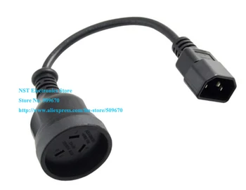 Блок питания PDU USP IEC 320 C14 от штекера к SAA Австралия 3-контактный кабель-адаптер около 20 см/Бесплатная доставка/1ШТ