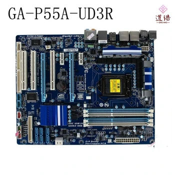 Для материнской платы Gigabyte GA-P55A-UD3R 16GB LGA 1156 DDR3 Материнская Плата 100% Протестирована, Полностью Работает