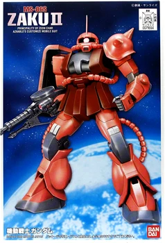 Масштабная модель Bandai 1:144 FG 02 SEED DESTINY 1/144 Gundam red robot Zaka MS-06S modelismo Assembly модельные наборы игрушек для детей