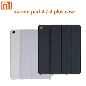 Оригинальный чехол-книжка для xiaomi Pad 4 Smart черный/серый/красный чехол Smart Flip Protecter PC + PU материал для Xiao Xiaomi mi 4 pad