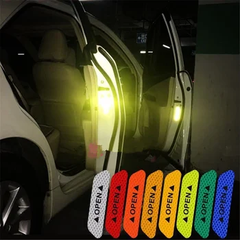 Автомобильные светоотражающие наклейки для ночной безопасности Mini One Cooper R50 R52 R53 R55 R56 R60 R61 PACEMAN COUNTRYMAN