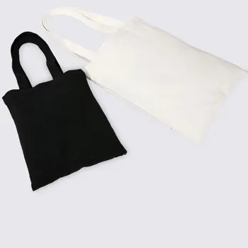 100шт Пользовательский логотип Женская Холщовая хлопчатобумажная сумка-тоут для упаковки/хранения, сумки многоразового использования