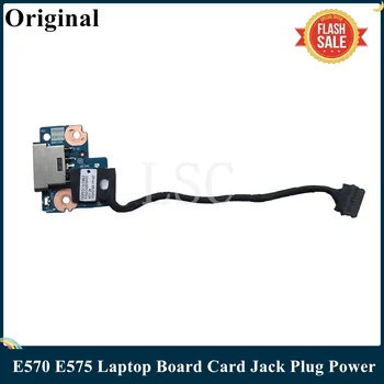 LSC Для Lenovo ThinkPad E570 E575 Плата Ноутбука Разъем для карты Питания Разъем Для Зарядки Порта Кабель 01EP131 NS-A832 DC02001WH10