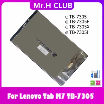Оригинальный 7-дюймовый ЖК-дисплей Для Lenovo Tab M7 TB-7305 TB-7305F TB-7305i TB-7305x ЖК-дисплей С Сенсорным экраном 3G 4G WIFI Дигитайзер В сборе