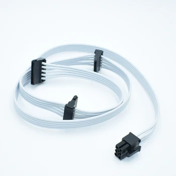Периферийное устройство-IDE/SATA 6PIN CPU/PCI-E 8PIN интерфейсный Модульный кабель Питания для SEASONIC SnowSilent 650 Вт 750 Вт 1050 Вт