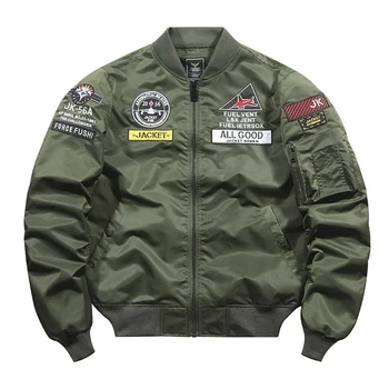 MA1 Военная осенне-зимняя мужская куртка-бомбер с надписью Army, пальто пилота, стеганая мужская водонепроницаемая ветровка Air Force 2023