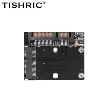 TISHRIC MSATA SSD К 2,5 Адаптеру SATA M.2 Mini PCI SSD Конвертер Riser Card M2 Дополнительная Плата Модуля Карты Для ПК Ноутбука Со Скоростью до 6Gps