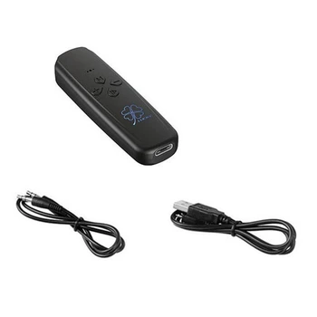 Беспроводной передатчик-приемник Bluetooth 5.2, 2-в-1, автомобильный Bluetooth-накопитель, телевизор, компьютер, аудиоадаптер Bluetooth