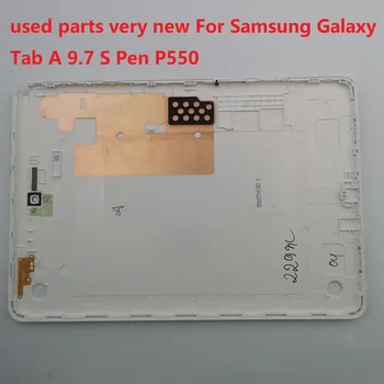 Крышка батарейного отсека Samsung Galaxy Tab A 9.7 S Pen P550 Задняя крышка Крышка батарейного отсека Корпус Запасные части корпуса белый