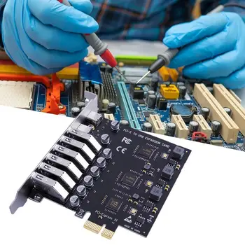 Низкое энергопотребление Компактный хост-удлинитель PCI-E USB 3.2 Карта 20 Гбит/с Плата Riser Card для ноутбука