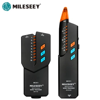 Тестер отслеживания сетевого кабеля Mileseey MC911 для отслеживания телефонных проводов, тонер для защиты от помех, сетевой кабель для отслеживания локальной сети Ethernet