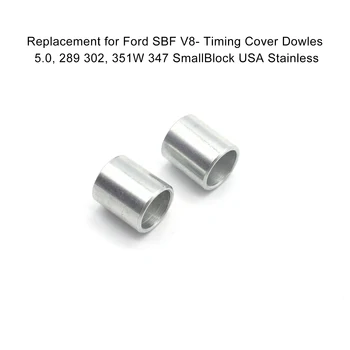 Замена для Ford SBF V8-Дюбели Крышки ГРМ 5.0, 289 302, 351W 347 SmallBlock США Автомобильные аксессуары из Нержавеющей стали