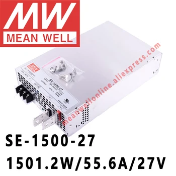 SE-1500-27 Mean Well 1501,2 Вт/55,6 А/27 В постоянного тока Источник питания с одним выходом интернет-магазин meanwell